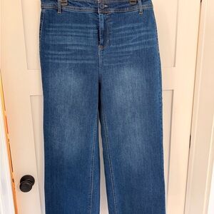 Wide leg Oat Blue Women's Jeans